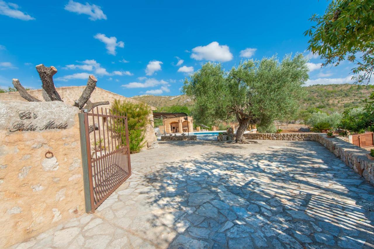 Finca Cas Padri Martet Sant Llorenc Des Cardassar Exterior foto